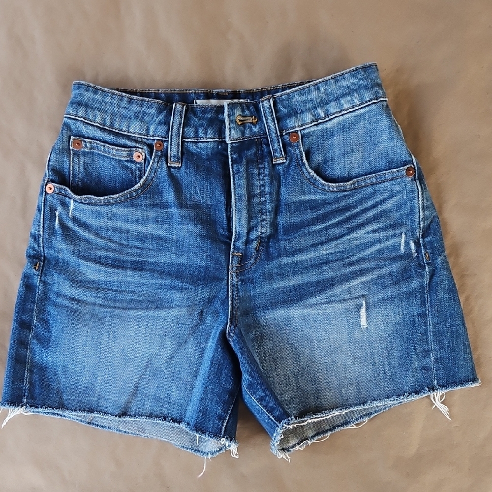 Madewell Blue Jean Shorts